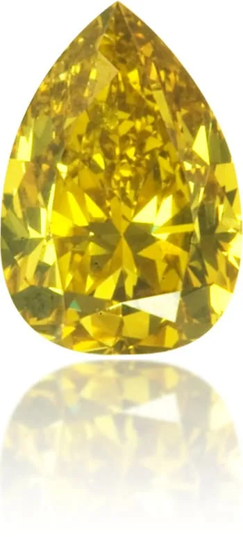 Langerman Diamonds Natural Orange Diamond Pear Shape 039 ct Polished Earrings Langerman Diamonds Natural Orange Diamond Pear Shape 039 ct Polished Earrings