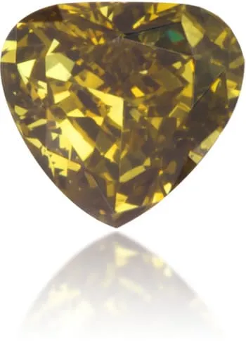 Langerman Diamonds Necklaces Natural Green Diamond Heart Shape 025 ct Polished Langerman Diamonds Necklaces Natural Green Diamond Heart Shape 025 ct Polished