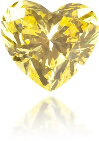 Langerman Diamonds Necklaces Natural Yellow Diamond Heart Shape 018 ct Polished Langerman Diamonds Necklaces Natural Yellow Diamond Heart Shape 018 ct Polished