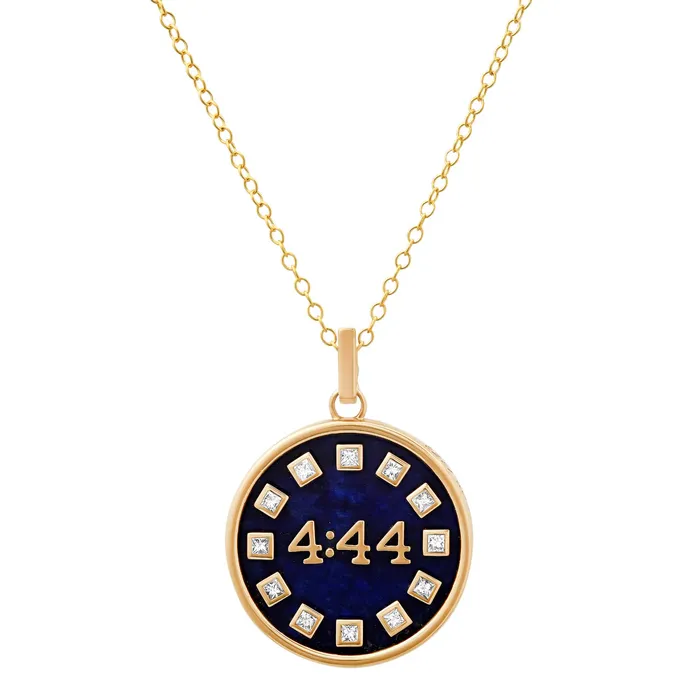 Large Angel Number Necklace Elisabeth Bell Necklaces
