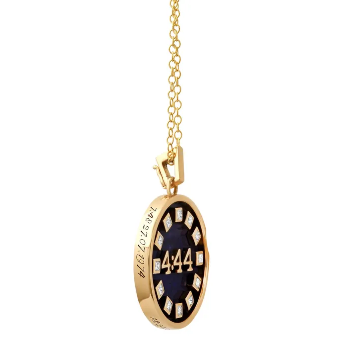 Large Angel Number Necklace Elisabeth Bell Necklaces