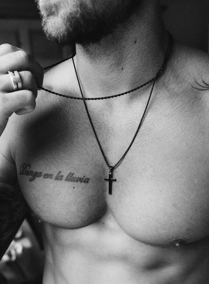 Large Black Cross Necklace Set for Men WE ARE ALL SMITH Mens Jewelry Clothing Necklaces Large Black Cross Necklace Set for Men WE ARE ALL SMITH Mens Jewelry Clothing Necklaces