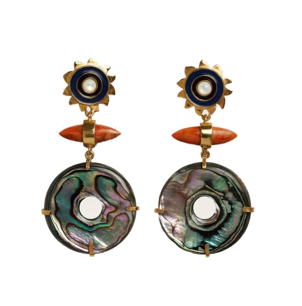 Lizzie Fortunato Earrings Saint Florent Earrings