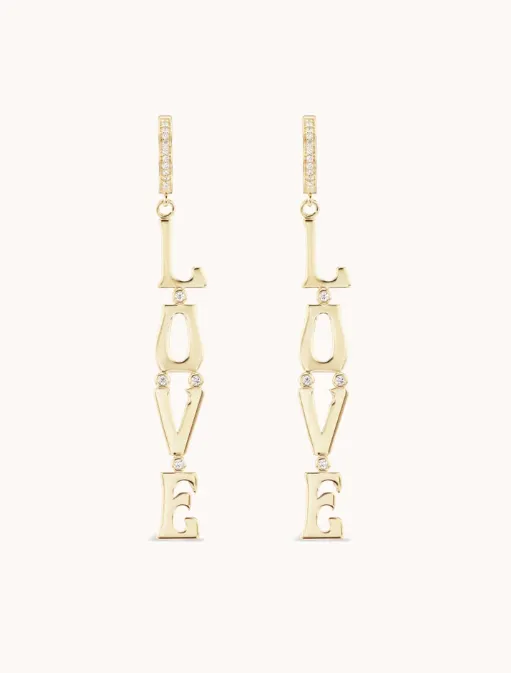 LOVE EARRINGS Marlo Laz Earrings