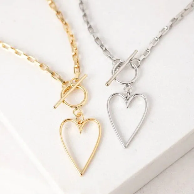 Lovestruck Heart Necklace Gold Lovers Tempo Necklaces