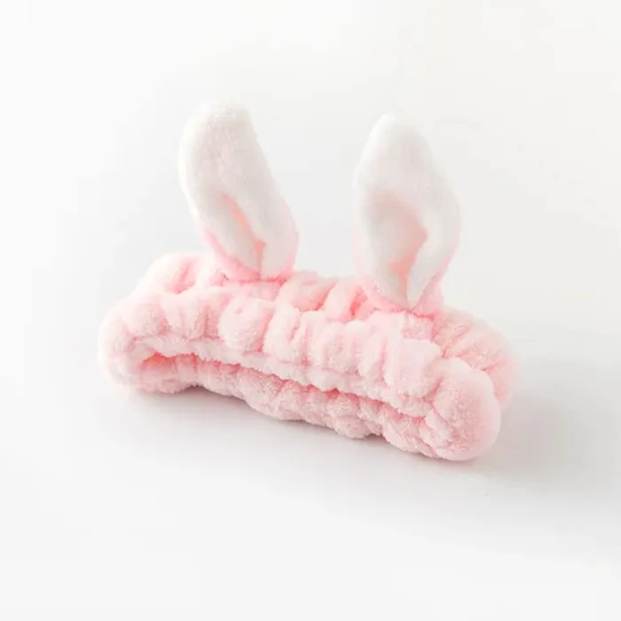 Melbees by Yellow Chimes Hair Band For Girls And Kids Woolen Pink Color Rabbit Ears Hair Bands for Girls and Kids Yellow Chimes Earrings