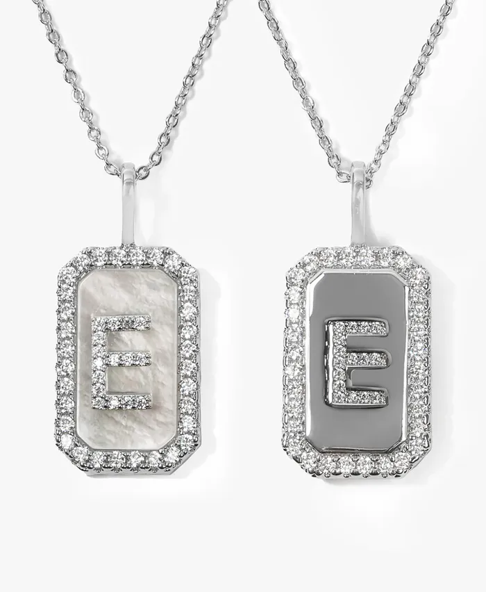 Melinda Maria Necklaces Love Letters DoubleSided Necklace