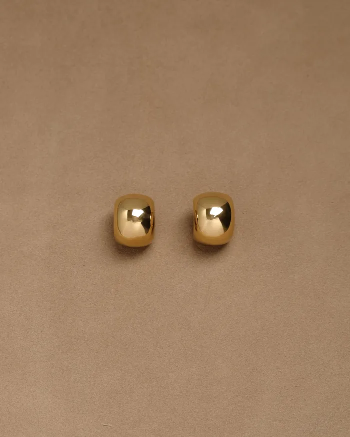 MYJN Earrings Ortega Bold Dome Stud Earrings