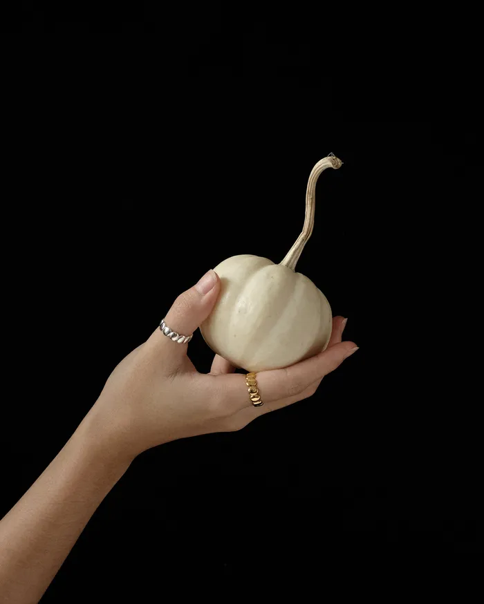 MYJN Mra Pumpkin Band Ring Rings
