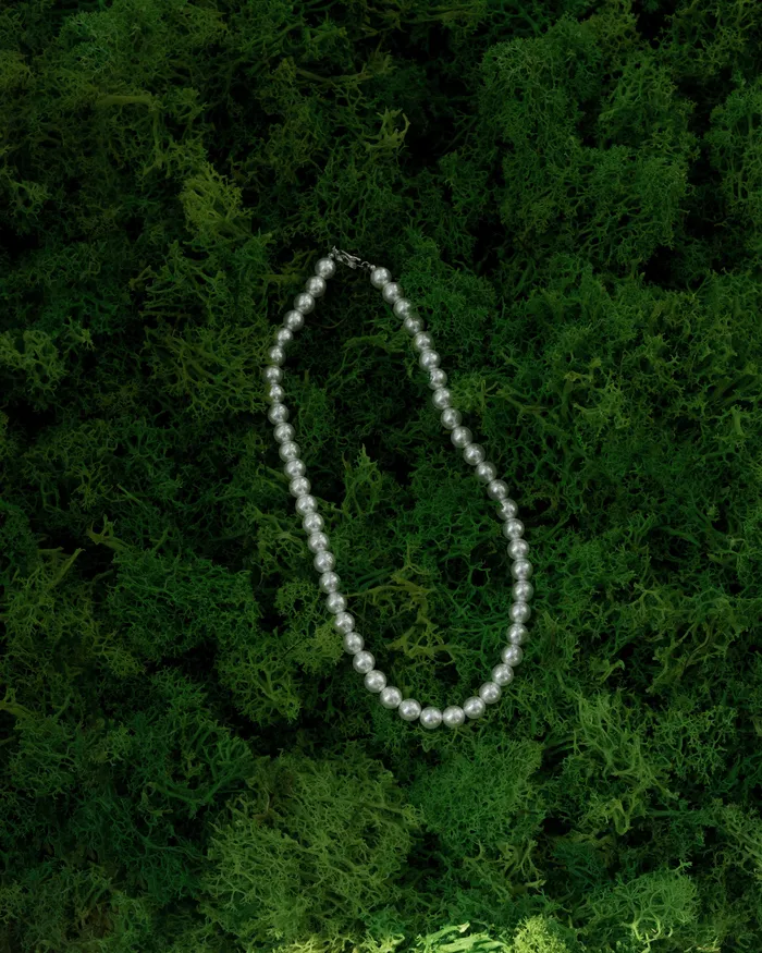 MYJN Myra Crystal Pearl Necklace Necklaces