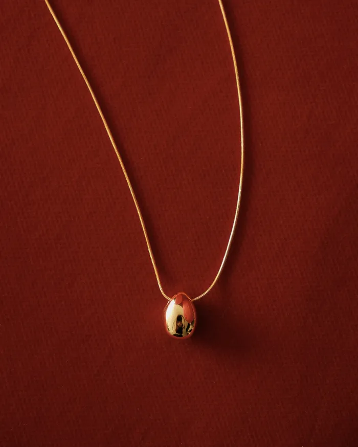 MYJN Necklaces Rae Dome Egg Necklace