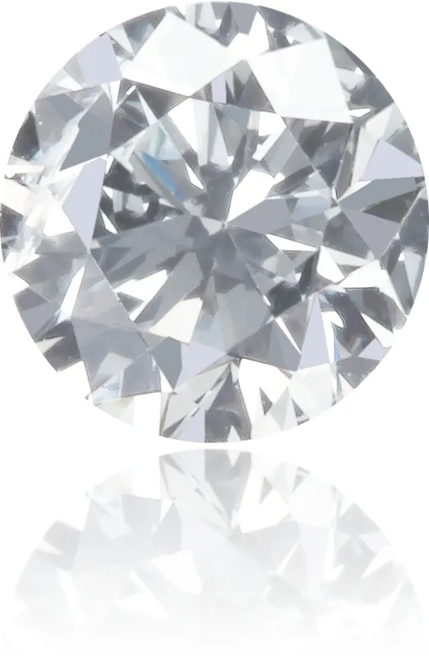 Natural Blue Diamond Round 017 ct Polished Langerman Diamonds Rings