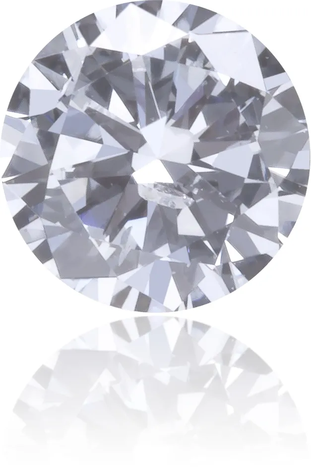 Natural Blue Diamond Round 024 ct Polished Langerman Diamonds Rings