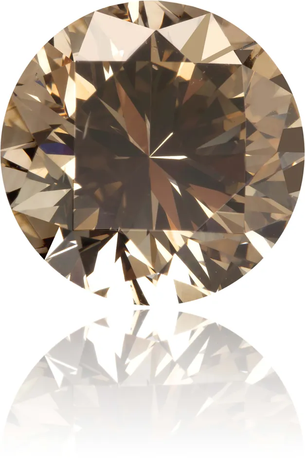 Natural Brown Diamond Round 501 ct Polished Langerman Diamonds Earrings Natural Brown Diamond Round 501 ct Polished Langerman Diamonds Earrings