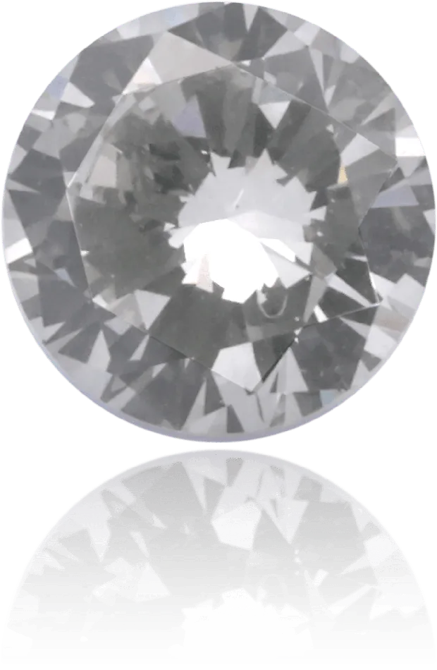 Natural Gray Diamond Round 075 ct Polished Langerman Diamonds Earrings