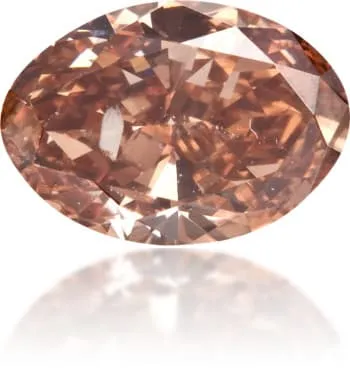 Natural Pink Diamond Oval 102 ct Polished Langerman Diamonds Earrings