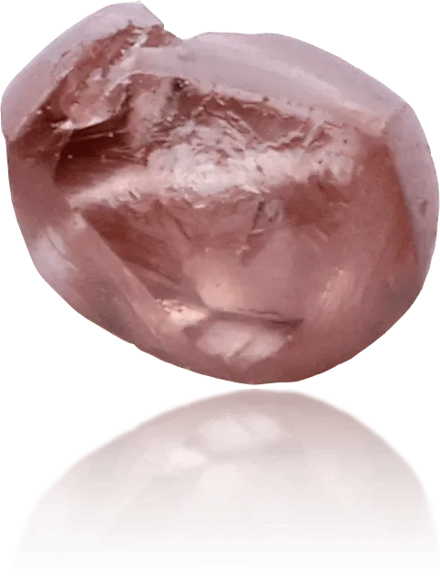 Natural Pink Diamond Rough 101 ct Rough Langerman Diamonds Earrings