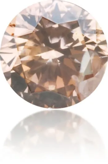 Natural Pink Diamond Round 020 ct Polished Langerman Diamonds Earrings