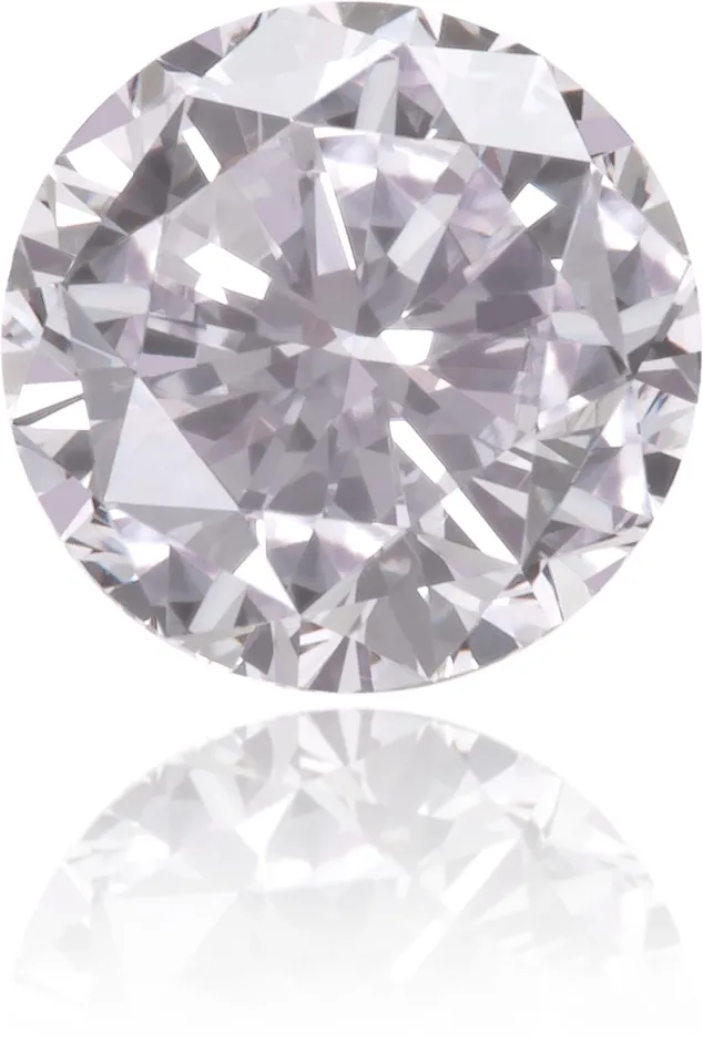 Natural Pink Diamond Round 048 ct Polished Langerman Diamonds Earrings