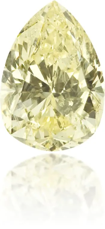 Natural Yellow Diamond Pear Shape 060 ct Polished Langerman Diamonds Earrings Natural Yellow Diamond Pear Shape 060 ct Polished Langerman Diamonds Earrings