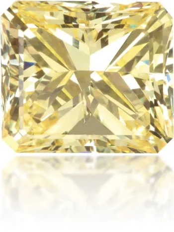 Natural Yellow Diamond Rectangle 121 ct Polished Langerman Diamonds Earrings Natural Yellow Diamond Rectangle 121 ct Polished Langerman Diamonds Earrings