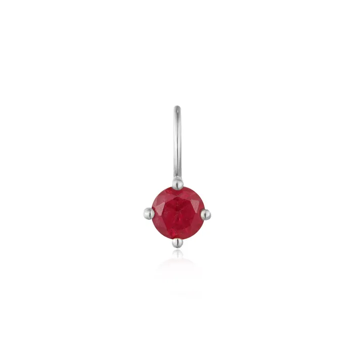 Necklaces AURELIE GI JULY Ruby Necklace Charm