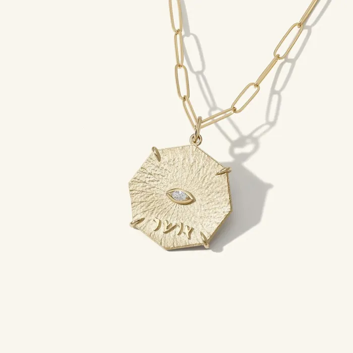 Necklaces Bliss Octagon Charm Necklace zahava