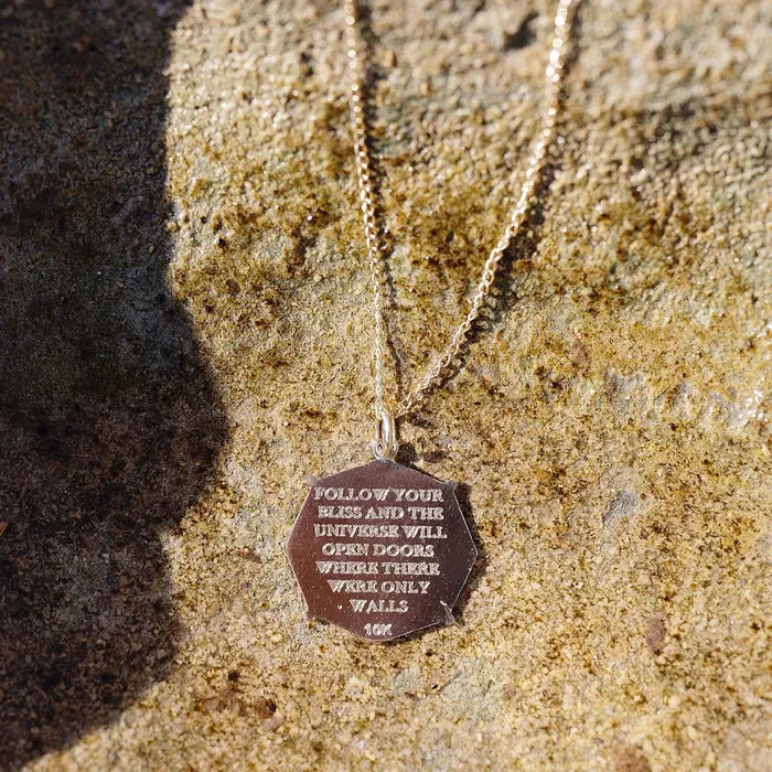 Necklaces Bliss Octagon Charm Necklace zahava