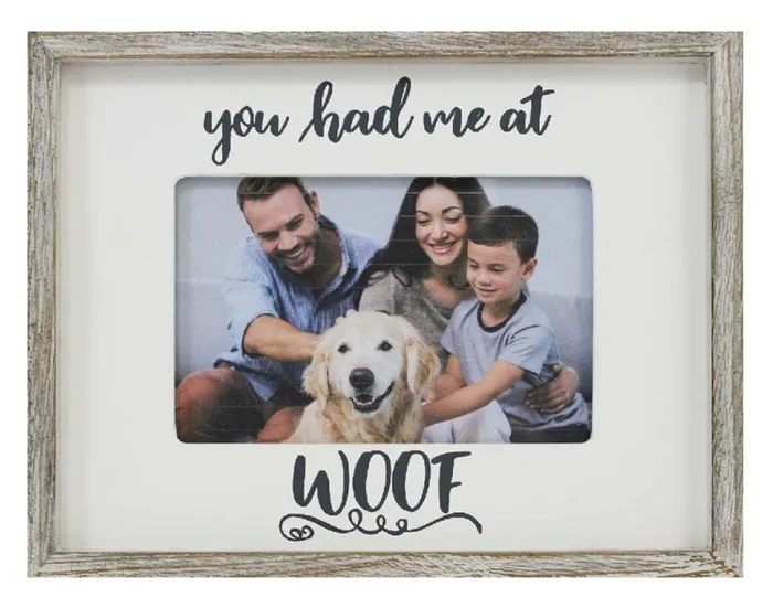 Necklaces Candlewick Gift Shop You had me at woof Picture Frame