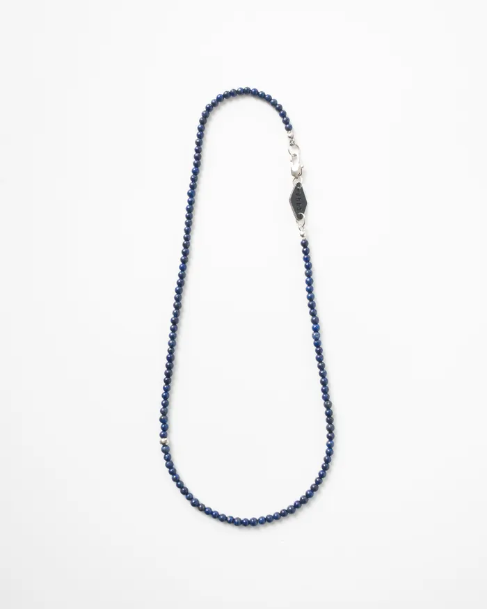 Necklaces CUN Azul Petite Lapis Beaded Necklace