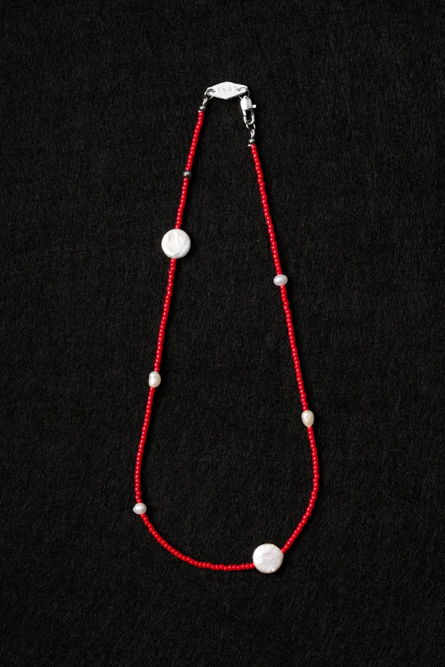 Necklaces CUN Sora Japanese Beaded Pearl Necklace