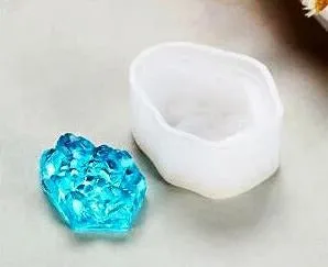 Necklaces Jewelry Pendant Crystal Cluster Silicone Mould Resin Art Hub