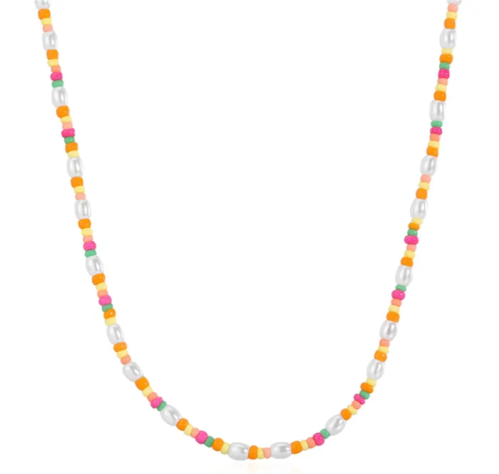 Necklaces LUV AJ Lahaina Pearl Necklace in Gold