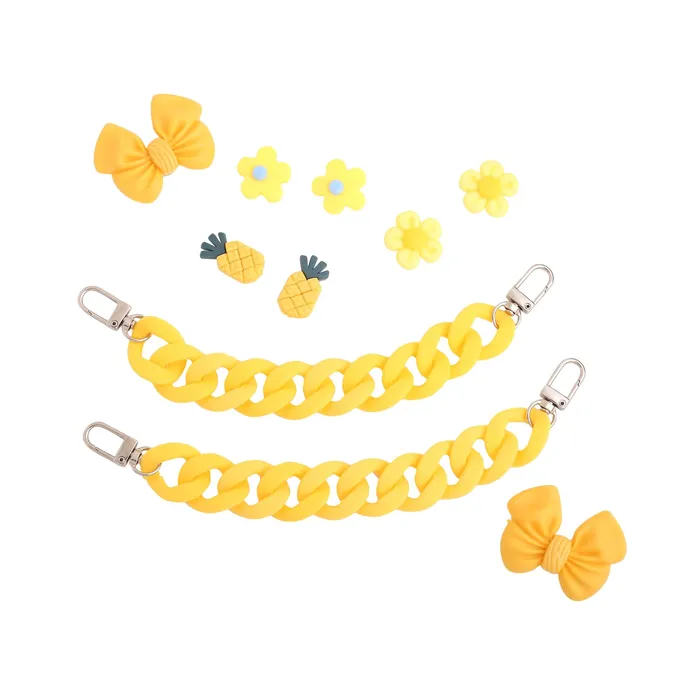 Necklaces Melbees by Yellow Chimes Shoe Chains for Kids Girls Teens Shoe Dcor Accessories Butterfly Shaped Yellow DIY Shoe Decoration Charms Shoe Chains for Unisex Shoe Chain Charms for CrocClogs Yellow Chimes Necklaces Melbees by Yellow Chimes Shoe Chains for Kids Girls Teens Shoe Dcor Accessories Butterfly Shaped Yellow DIY Shoe Decoration Charms Shoe Chains for Unisex Shoe Chain Charms for CrocClogs Yellow Chimes