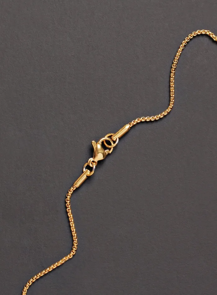 Necklaces Mens Necklace Gold Crucifix Pendant Necklace WE ARE ALL SMITH Mens Jewelry Clothing