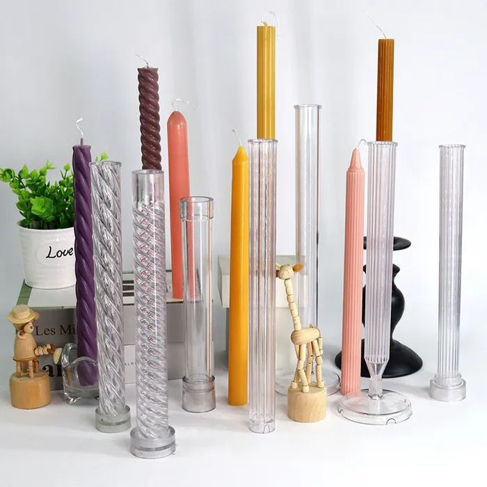 Necklaces Resin Art Hub Acrylic Mold For Long Thin Candles