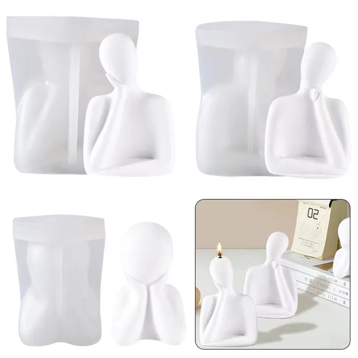 Necklaces Resin Art Hub Family Silicone Mold For Candle