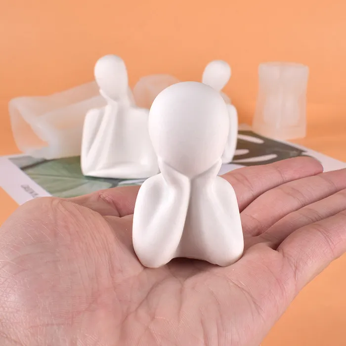 Necklaces Resin Art Hub Family Silicone Mold For Candle