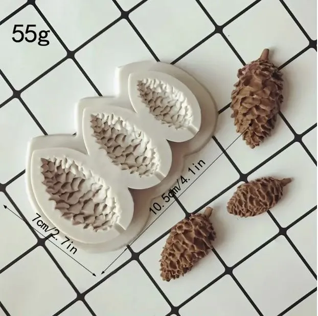 Necklaces Resin Art Hub Pine Cone Mold for Resin Art