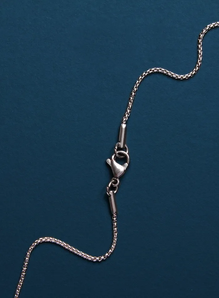 Necklaces WE ARE ALL SMITH Mens Jewelry Clothing Waterproof Large Mens Silver Cross Bamboo Style