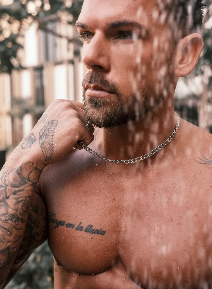Necklaces WE ARE ALL SMITH Mens Jewelry Clothing Waterproof Mens Chain Necklace 7mm Figaro Necklace Necklaces WE ARE ALL SMITH Mens Jewelry Clothing Waterproof Mens Chain Necklace 7mm Figaro Necklace