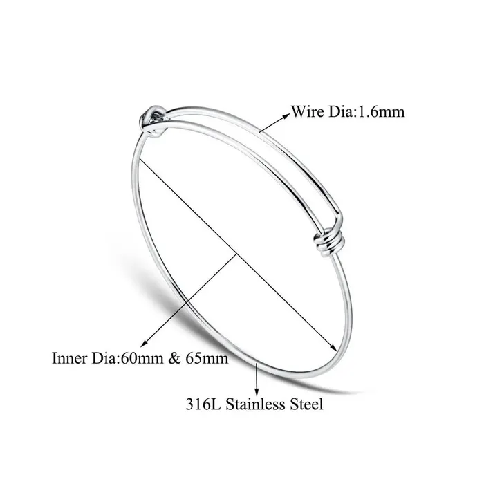 Necklaces Yellow Chimes Bracelet for Women and Girlls Fashion Silver Bangle Bracelets for Women Stainless Steel Adjustable Wire Blank Bracelets Birthday Gift For Women Girls DIY Jewelry Making Yellow Chimes