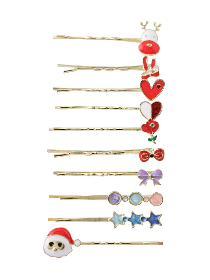 Necklaces Yellow Chimes Melbees by Yellow Chimes Hair Pins for Girls Kids Hair Accessories for Girls Hair Pin 10 Pcs Bobby Pins for Hair Multicolor Charm Hairpin Bobby Hair Pins for Girls Kids Teens Toddlers Necklaces Yellow Chimes Melbees by Yellow Chimes Hair Pins for Girls Kids Hair Accessories for Girls Hair Pin 10 Pcs Bobby Pins for Hair Multicolor Charm Hairpin Bobby Hair Pins for Girls Kids Teens Toddlers