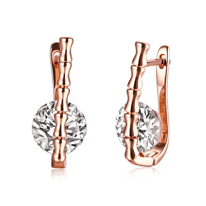 Necklaces YELLOW CHIMES Sparkling Crystal High Quality 18K Rose Gold Pated Swiss AAA Zircons Designer Earrings for Women Yellow Chimes Necklaces YELLOW CHIMES Sparkling Crystal High Quality 18K Rose Gold Pated Swiss AAA Zircons Designer Earrings for Women Yellow Chimes