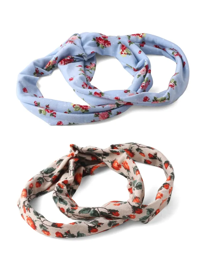 Necklaces Yellow Chimes Yellow Chimes Head Bands for Women Set of 2 PCs Headbands Layered Multicolour Floral Print Hair Accessories Broad Fabric Hairband for Women and Girls Necklaces Yellow Chimes Yellow Chimes Head Bands for Women Set of 2 PCs Headbands Layered Multicolour Floral Print Hair Accessories Broad Fabric Hairband for Women and Girls