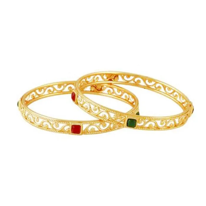 Necklaces Yellow Chimes Yellow Chimes Latest Design Classic Look 2 Pcs Bangle Set Gold Plated Traditional Ethnic Bangles For Women And Girls 26 Necklaces Yellow Chimes Yellow Chimes Latest Design Classic Look 2 Pcs Bangle Set Gold Plated Traditional Ethnic Bangles For Women And Girls 26