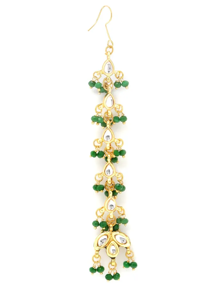 Necklaces Yellow Chimes Yellow Chimes Maang Tikka for Women Maang Tikka for Women Traditional Gold Plated Kundan Ethnic Maang Tikka for Women and Girls Necklaces Yellow Chimes Yellow Chimes Maang Tikka for Women Maang Tikka for Women Traditional Gold Plated Kundan Ethnic Maang Tikka for Women and Girls