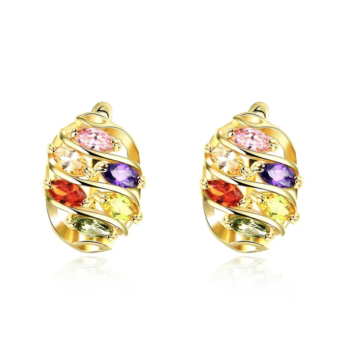 Necklaces Yellow Chimes YELLOW CHIMES Oval Style Swiss Cubic Zirconia Gold Plated ClipOn Earrings for Women Necklaces Yellow Chimes YELLOW CHIMES Oval Style Swiss Cubic Zirconia Gold Plated ClipOn Earrings for Women