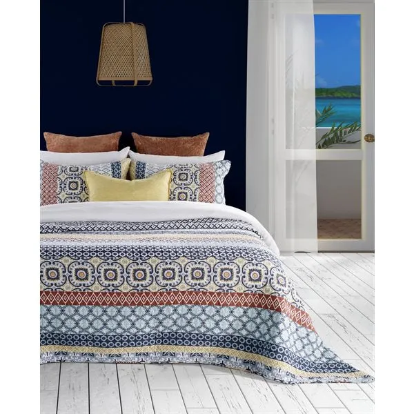 Nikos DoubleQueen Quilt Set Brunelli Earrings