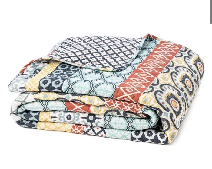 Nikos DoubleQueen Quilt Set Brunelli Earrings